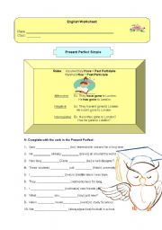 English Worksheet: Present Perfect