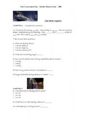 English Worksheet: The Polar Express