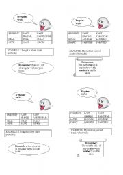 English Worksheet: present simple and present continouos
