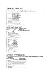 English Worksheet: mixed worksheet