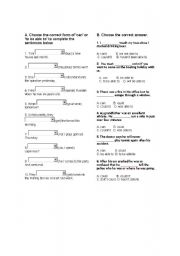 English worksheet: a worksheet testing students knowledge of ability modals in the past, present, and the future