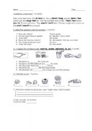 preposition of place test 