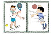 English Worksheet: Sports - flashcards - part III