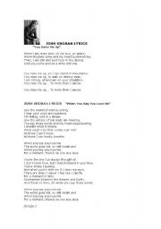 English Worksheet: song-josh groban-You raise me up