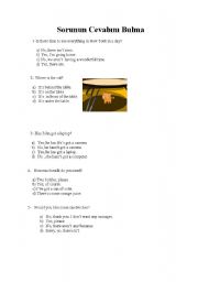 English Worksheet: test