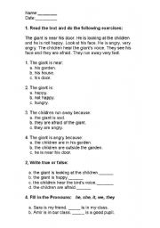 worksheet