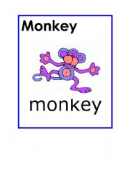 English worksheet: wild animals flashcards part6