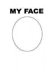 English Worksheet: Parts of your face