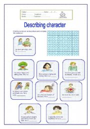 Describing Character