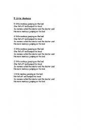 English worksheets: Animal Songs lyrics English worksheets: Animal Songs lyrics