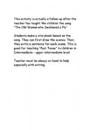 English Worksheet: Making the storybook of 