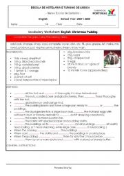 English Worksheet: a recipe