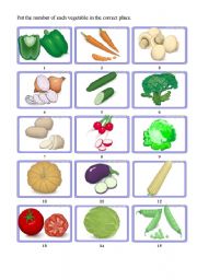 vegetables