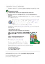 English Worksheet: the present perfect simple