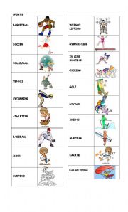 Sports Vocabulary for Kids