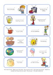 English Worksheet: Cards - Questions with LIKE