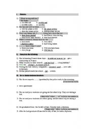 English Worksheet: test