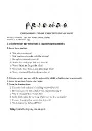 English worksheet: Friends