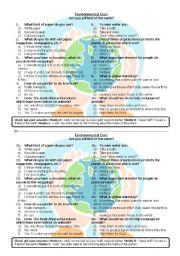 environmental quiz