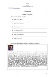 English Worksheet: Elementary degree test