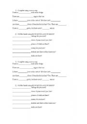 English Worksheet: some/any/how much/how many