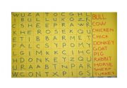 English worksheet: Wordsearch-Farm Animals