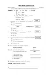 English Worksheet: worksheet