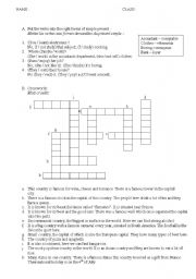 English Worksheet: TEST