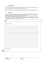 English worksheet: Mr postman pg 3