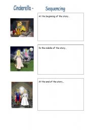 English Worksheet: cinderella part 2