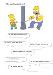 bart and homer simpson