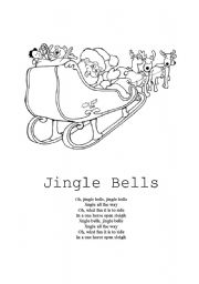 English Worksheet: JingleBells