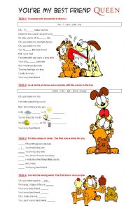 Dancing Queen - ABB (Activity) song…: English ESL worksheets pdf & doc