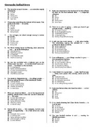 English Worksheet: gerund-infinitives