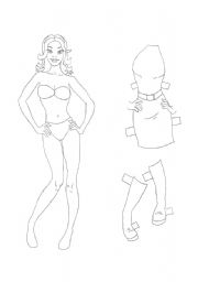 fashion paper doll