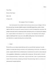 English Worksheet: lep