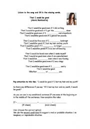 English Worksheet: Second Conditional