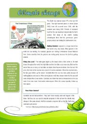 English Worksheet: Climate change