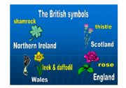 English Worksheet: British symbols