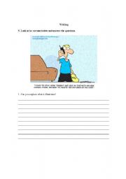 English Worksheet: Writing - means of communication