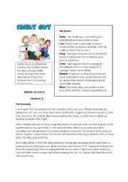 English Worksheet: Family Guy - Brian in Love