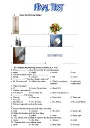 English Worksheet: English for Housekeeping staff