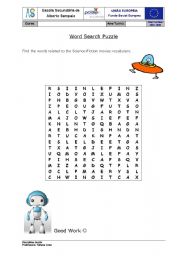 Word Puzzle - Science Fiction