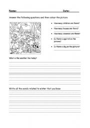 English Worksheet: how much and how many