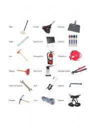 English Worksheet: Tools and professions 2