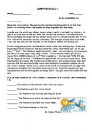 English Worksheet: reading