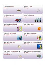 English Worksheet: PASSIVE VOICE II