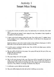 English Worksheet: The town Mouse and the Country Mouse