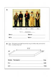 Measurement worksheet