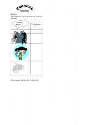 English Worksheet: Questions did you... 